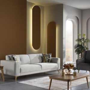 Lavita Table basse — Chêne, Beige